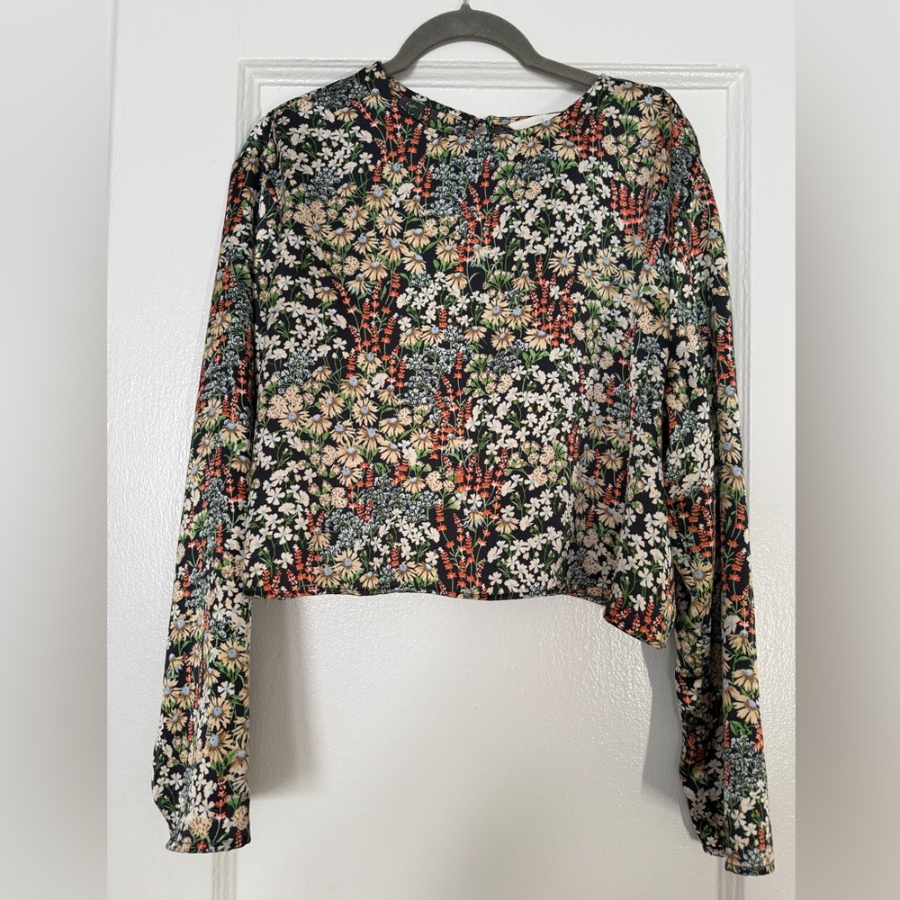 H&M Multicolor Floral Blouse